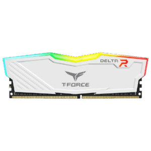 RAM (MEMORY) - 32GB SINGLE (1X32GB) DDR4 3600MHZ T-FORCE RGB WHITE