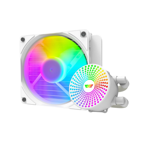 LIQUID COOLER - DARKFLASH (RADIANT-120) WHITE