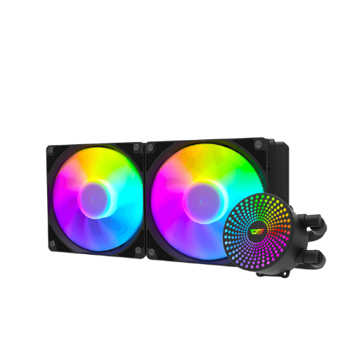 LIQUID COOLER - DARKFLASH (RADIANT-240) BLACK