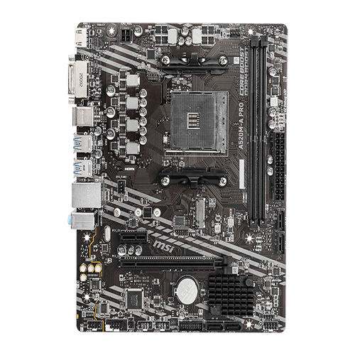 MOTHERBOARD AMD - MSI A520M (AM4 2-SLOT) DDR4