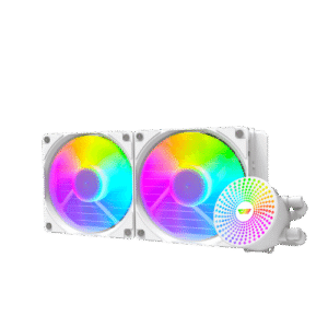 LIQUID COOLER - DARKFLASH (RADIANT-240) WHITE