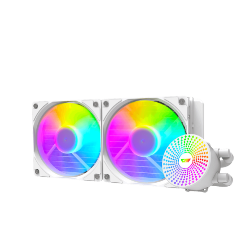 LIQUID COOLER - DARKFLASH (RADIANT-240) WHITE