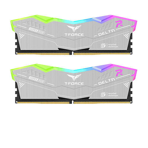 RAM (MEMORY) - 32GB KIT (2X16GB) DDR5 6400MHZ DELTA ECO RGB CL32