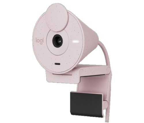 WEBCAM - LOGITECH BRIO 300 FHD ROSE 1080P