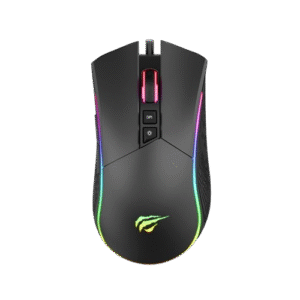 MOUSE GAMING - HAVIT GAMENOTE RGB BACKLIT PROGRAMMABLE BLACK