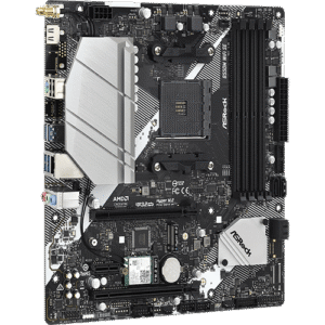 MOTHERBOARD AMD - ASROCK B550M WIFI SE BLACK (AM4 4-SLOT) DDR4