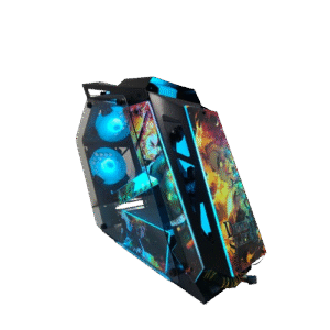 CASE - CYBORG DEMON SLAYER mATX BLACK