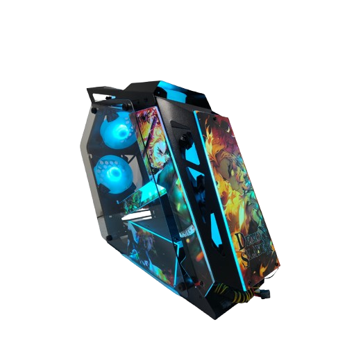 CASE - CYBORG DEMON SLAYER mATX BLACK
