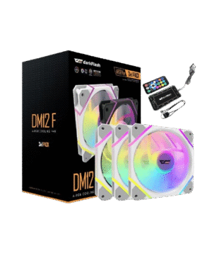 FAN KIT - DARKFLASH (DM12 F) FAN 3IN1 WHITE