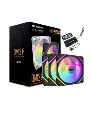 FAN KIT - DARKFLASH (DM12 F) FAN 3IN1 BLACK