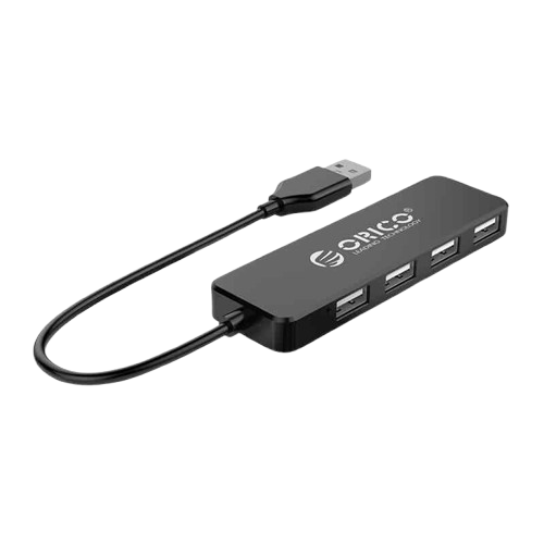 OTHER - ORICO (FL01-BK-BP) 4 PORTS USB HUB 2.0 (30CM)