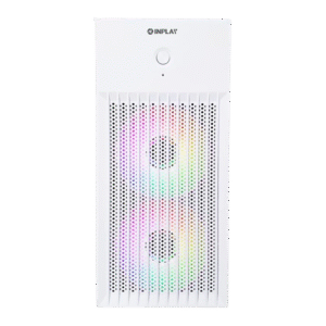 CASE - INPLAY LITE X220 WHITE 2PCS RGB FANS