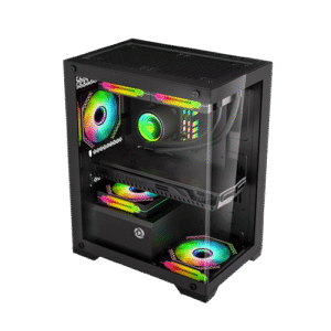 CASE - INPLAY OPENVIEW V100 mATX BLACK