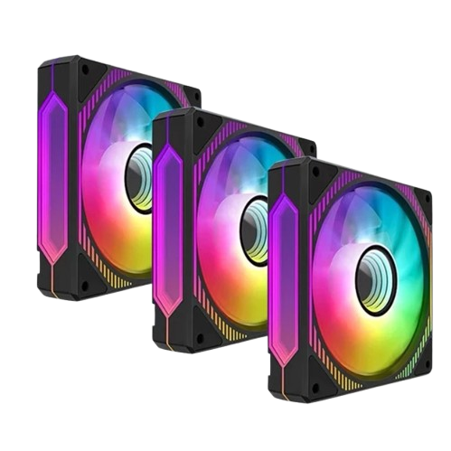 FAN KIT - INPLAY OPENVIEW TOWER X3 3IN1 (w/ 3PCS FANS & REMOTE) BLACK