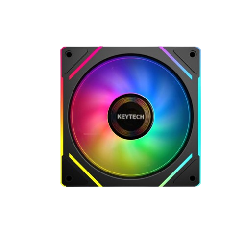 EXTRA FAN - KEYTECH PRISM SINGLE FAN BLACK