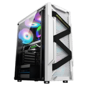 CASE - KEYTECH T600 mATX WHITE