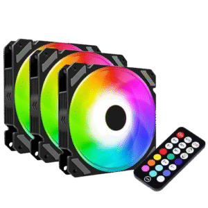 FAN KIT - KEYTECH TORNADO TOWER 3IN1 (w/ 3PCS FANS & REMOTE) BLACK