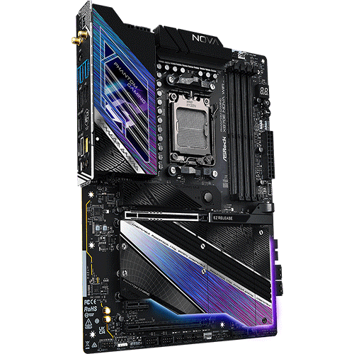 MOTHERBOARD AMD - ASROCK X870E NOVA WIFI (7-9K SERIES) (AM5 4-SLOT) DDR5