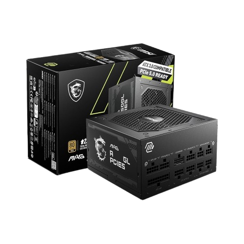 POWER SUPPLY - MSI MAG 650W A650GL 80+ GOLD PCIE5 MODULAR