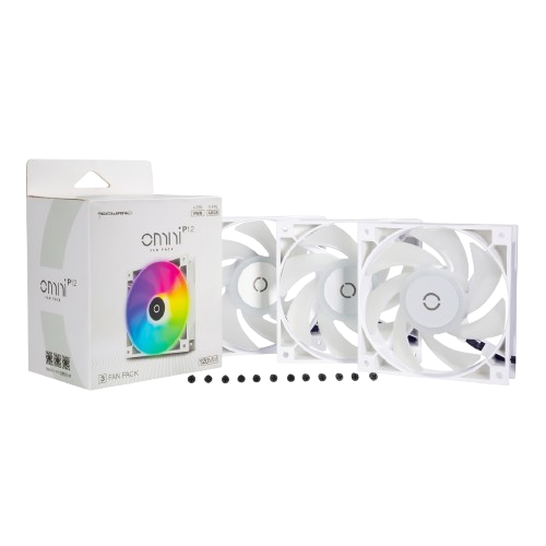 FAN KIT - TECWARE OMNI P12 ARGB 3IN1 WHITE