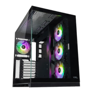 CASE - TECWARE VXL EVO 4PCS ARGB FANS ATX BLACK