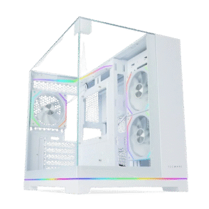 CASE - TECWARE VX PRISM 3PCS ARGB FANS MATX WHITE