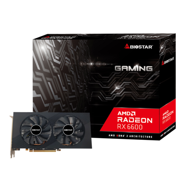 GPU - BIOSTAR Radeon RX 6600 8GB 128-bit GDDR6