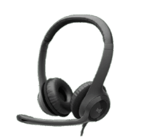 HEADSET - LOGITECH H390 USB NOISE CANCELLING BLACK