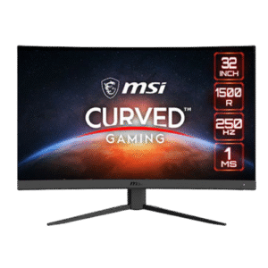 MONITOR - MSI 31.5 INCH 1920 x 1080 (FHD) VA 250Hz(OC) 1ms (MPRT) Curve 1500R 300 nits