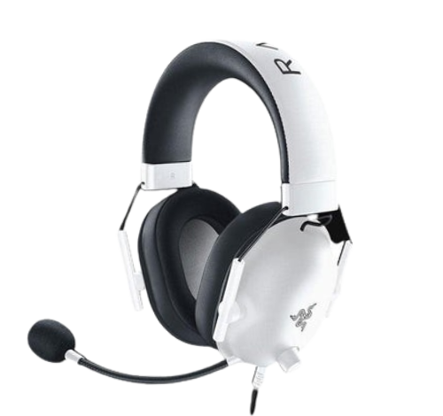 HEADSET - RAZER BLACKSHARK V2 X - WIRED GAMING (WHITE)