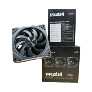 FAN KIT - KEYTECH PRISM 3IN1 (w/ 3PCS FANS & REMOTE) BLACK