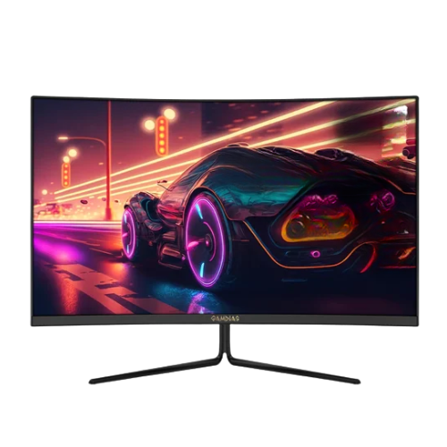 MONITOR - GAMDIAS ATLAS 24 INCH (HD24C) CURVED 180HZ OC:5 ms | OD: 1 ms| MPRT: 0.5 ms VA BLACK