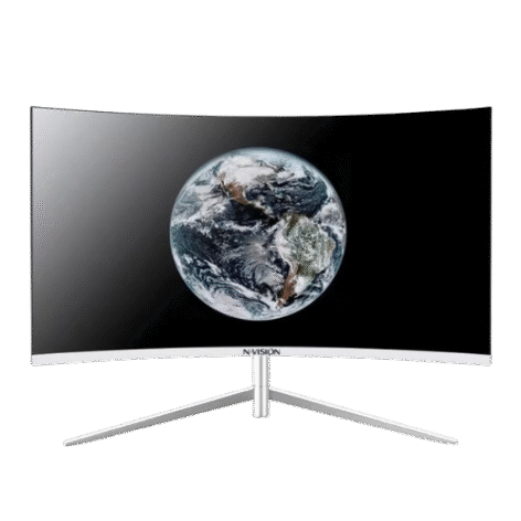 MONITOR - NVISION 27 INCH (IN27FGW) FRMELESS 165HZ 5ms CURVED WHITE