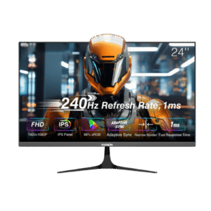 MONITOR - NVISION 24 INCH (EG24XT) FRMELESS 240HZ 1 ms (OC) / 5 ms (GtG) IPS GAMING BLACK