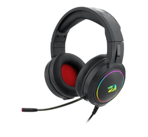 HEADSET GAMING - REDRAGON (H270-RGB) MENTO BLACK