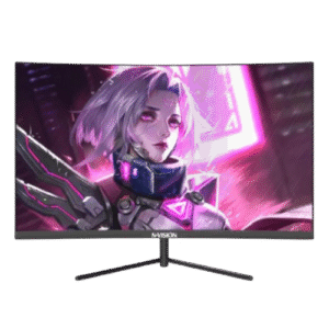 MONITOR - NVISION 32 INCH (ES32G1) FRMELESS 180HZ 1ms OD CURVED BCKLT BLACK