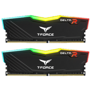RAM (MEMORY) - 32GB KIT (2X16GB) DDR4 3600MHZ T-FORCE RGB BLACK