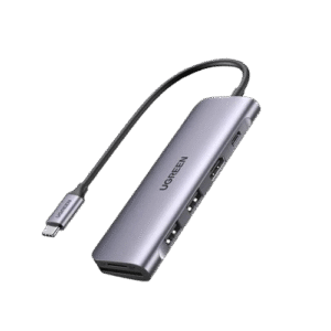 OTHER - ADAPTER M15 Input: Type-C | Output: HDMI + RJ45 100Mbps + TF + SD +USB3.0 + Type-C + PD100W