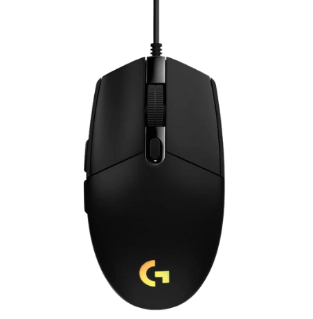 MOUSE - LOGITECH G102 LIGHTSYNC GAMING MOUSE BLACK