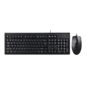 KEYBOARD + MOUSE - A4TECH KRS (2-IN-1) BLACK