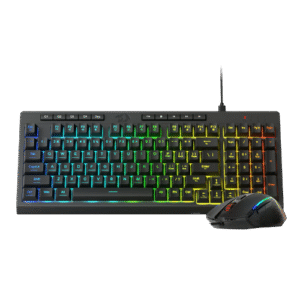 KEYBOARD + MOUSE - REDRAGON COMBO WIRED (S141) RYLO BLACK