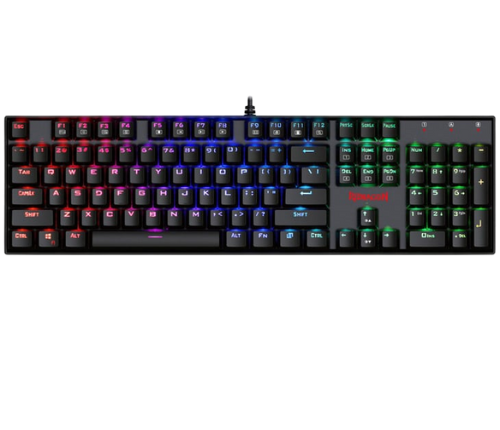 KEYBOARD GAMING - REDRAGON (K551-1) MITRA SINGLE LED (BLUE SW)