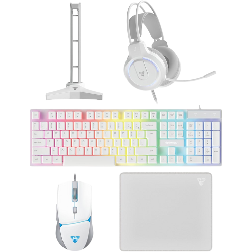 KBM 5-IN-1 - FANTECH P51B POWER BUNDLE SET WHITE