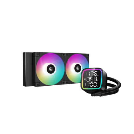 LIQUID COOLER - DEEPCOOL (LD240) DIGITAL BLACK