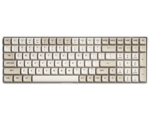 KEYBOARD - DARKFLASH (GD100) MILKY & BROWN K.YELLOW (WIRELESS)
