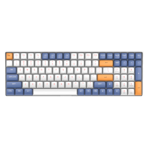 KEYBOARD - DARKFLASH (GD100) STARRY BLUE K.YELLOW (WIRELESS)