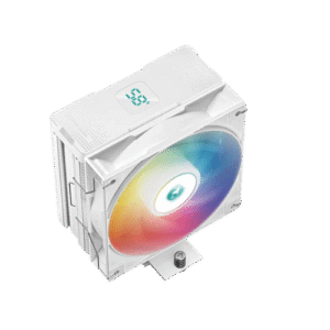 CPU COOLER - DEEPCOOL (AG400 DIGITAL) WHITE ARGB