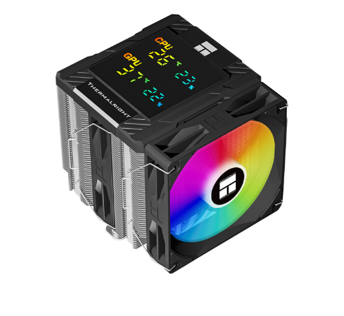 CPU COOLER - THERMALRIGHT PEERLESS ASSASSIN 120 DIGITAL BLACK ARGB