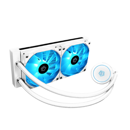 LIQUID COOLER - ID-COOLING (AURAFLOW-240) SNOW WHITE