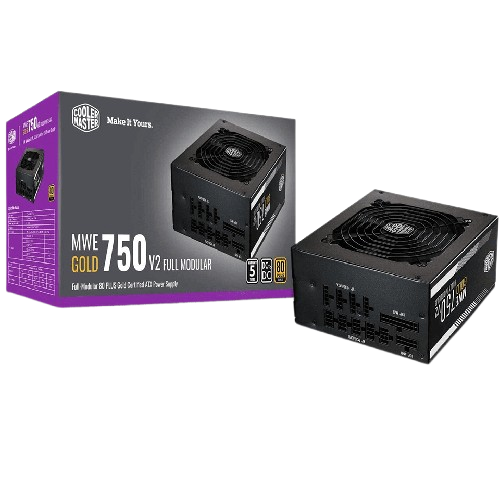 POWER SUPPLY - COOLERMASTER 750W MWE GOLD V2 FM MODULAR